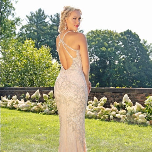 Prom Dress WORN ONCE - Picture 7 of 8